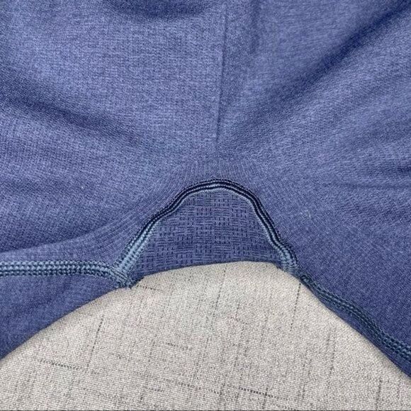 Lululemon In The Flow Crop ll Leggings Navy Blue 6 - Picture 10 of 11